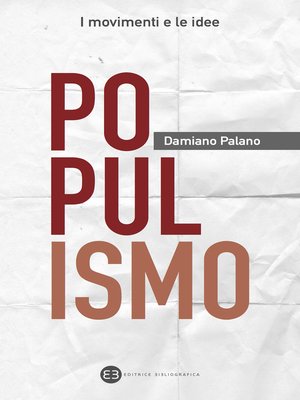 cover image of Populismo